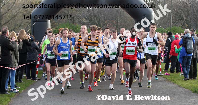 Seniors Heaton Harriers Memorial Road Race. Photo: David T. Hewitson/Sports for All Pics